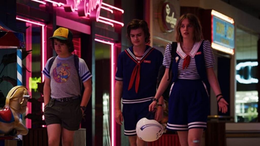 stranger things scene