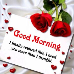 good morning love images